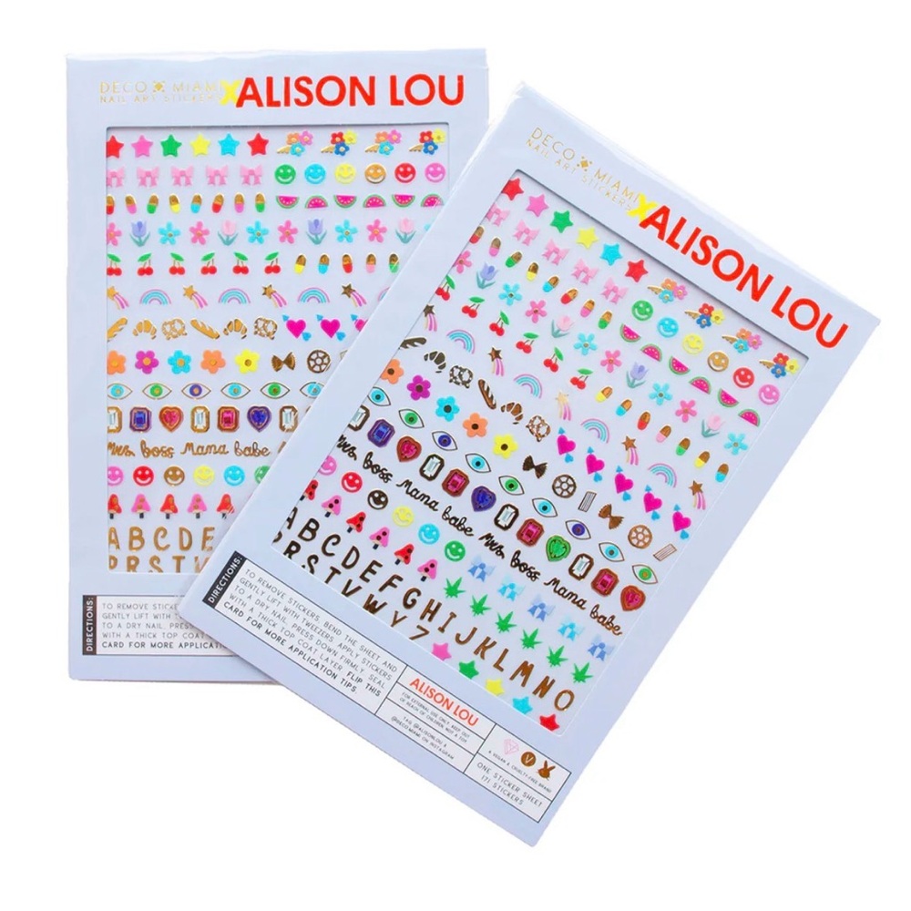 DECO MIAMI X ALISON LOU NAIL ART STICKER PACK